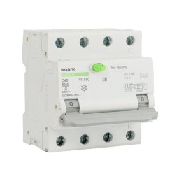 Kombinovana FID sklopka sa automatskim osiguračem (RCBO) NOARK Ex9NL-N 3P+N C20 A 300mA EU