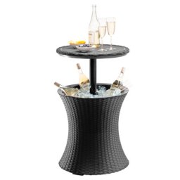 Curver sto barski sa kutijom za led, antracit ( CU 230903 )