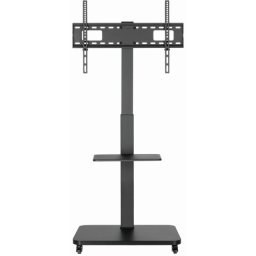 Gembird TVS-75S-02 Mobilni sto sa tockicima, 37-75, crne boje
