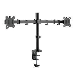 Logilink nosač za 2 monitora, 17-32", čelik, 360°, VESA 75 i 100