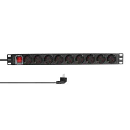 Logilink PDU 9 x šuko CEE 7/3, 2.0m, sa prekidačem