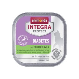 Animonda Integra Protect Cat Adult Diabetes Ćureća Srca 100g - 100 g