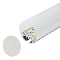 Viseći aluminijumski profil za LED trake Ø30 mm