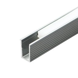 Ugradni aluminijumski profil za LED trake 9 × 6,4 mm