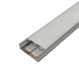 Nadgradni aluminijumski profil za LED trake 30 × 10 mm (Boja profila: Crna)