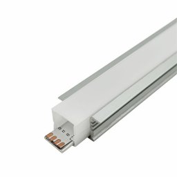 Ugradni aluminijumski profil za NEON difuzor 25 × 13 mm (Boja profila: Siva)