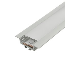 Ugradni aluminijumski profil za LED trake 42 × 13,5 mm sa žabicama