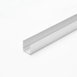 Nadgradni aluminijumski NEON profil za LED trake 10 × 10 mm bez difuzora