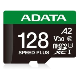 A-Data Class 10 + adapter 180/160 MB/s UD128GUI3V30A2SP-RA1 Micro SDXC 128GB