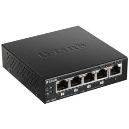 D-link switch 5p dgs+1005p/e poe+ 60w ( dli001 )