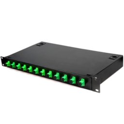 Exelink sa 12 konektora sc/apc za rek orman optički patch panel( exe077 )