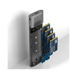 MAIWO Externo Kućište USB3.2 tip-C za M.2 PCIe NVMe/SATA SSD diskove K1691