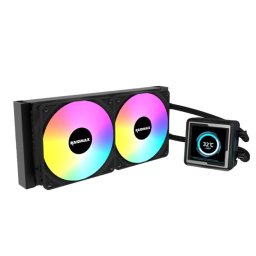 RAIDMAX LM240 ARGB CPU LIQUID COOLER WITH ANIMATION DISPLAY - Vodeno hlađenje crno (LM240BK) F