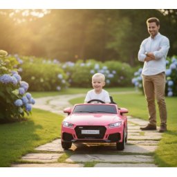 Audi TT RS Roadster auto za decu 2212 roze