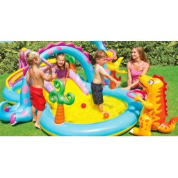 Proizvod sa nedostatkom - OUTLET - Intex Dino Land Bazen - igraonica za decu ( 57135 )
