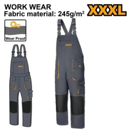 Ingco wuct8033.xxxl radne pantalone sa tregerima vel xxxl super ingco ( WUCT8033 )