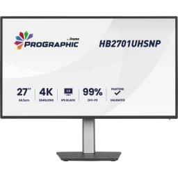 Monitor 27" Iiyama HB2701UHSNP-B1 IPS 3840x2160/60Hz/4ms/HDMI/DP/USB/RJ45/pivot