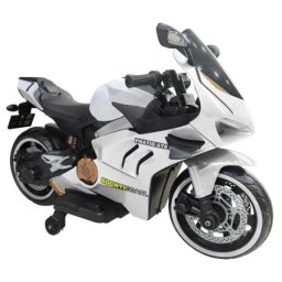 Babyland Dečiji Motor na akumulator 12V MB791-2 beli ( 025256B )