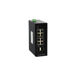 Bdcom IES200-V25-2S8P 8-Port Gigabit PoE+ 2-Port Gigabit SFP L2+ Managed PoE Industrial Switch ( 5382 )