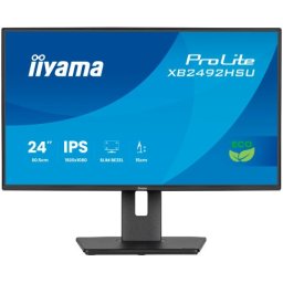 Iiyama XB2492HSU-B1 24 IPS 4 side slim bezel Green Choice EyeComfort EyeSafe 20 1920x1080 120Hz 15cm Height Adj Stand 1500 1 300cdm2 Speake