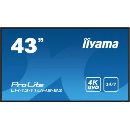 Iiyama LH4341UHS-B2 IPS 3840x2160/8ms/HDMI/VGA/USB/zvucni Digitalni ekran 43"