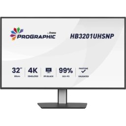 Iiyama HB3201UHSNP-B1 IPS 3840x2160/60Hz/4ms/HDMI/DP/USB/RJ45/pivot Monitor 32"