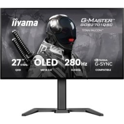 Iiyama GOB2701QSC-B1 IPS OLED 2560x1440/280Hz/0.03ms/HDMI/DP/pivot Monitor 27"