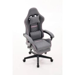 Eplaygame hc-4095 pg platno/sivo roze gaming stolica