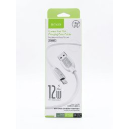 Bavin kabl 12W Type USB A na Type Lightning 1m bela - CB367 ( 90146 )