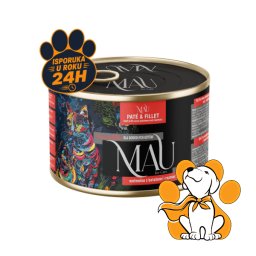 Mau Pate & Fillet Adult Beef 185g, Pašteta Sa Govedinom i Batatom