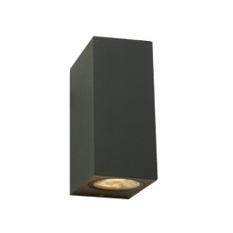 Zidna lampa 2xGU10 IP65 tamno siva