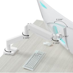 MA-DA1-04-W Gembird podesivi drzac za monitor, tilt, 17-32 max.10kg White