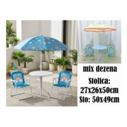 Dečiji sto i stolice set 6239,24-1269,21-of5 #1 ( 001567 )