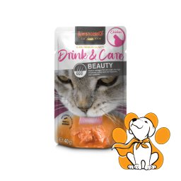 Leonardo Cat Drink&Care Beauty Chicken 40g, Napitak Za Mačke Za Sjaj Dlake
