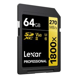 Lexar 64GB Professional 280MB/s 1800x UHS-II