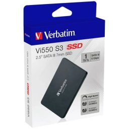 SSD 2.5" SATA Verbatim Vi550 S3 512GB 520MB/s 500MB/s