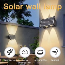 Led solarna lampa 4W