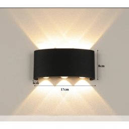 Led zidna lampa 6W aluminijum