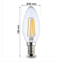 Led sijalica sveća 6W
