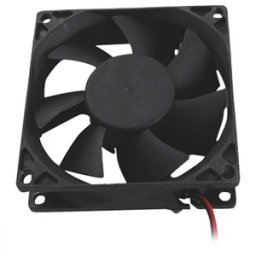 Stars Solutions Cooler 80x80mm black/4pin molex