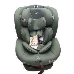 Jungle Adventure auto sedište 40-150 cm Isofix sa rotacijom zeleno
