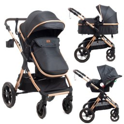 BBO Kolica DORY SET 2u1 Black + auto sedište