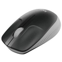 Logitech M190 ful size wireless mouse mid grey