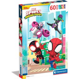 Clementoni puzzle 60 maxi spiderman i drugari ( CL26476 )
