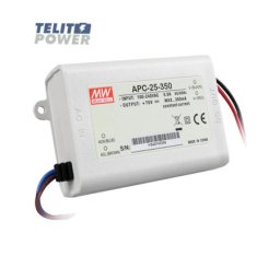 MeanWell 25W LED napajanje sa stabilisanim naponom APC-25-350 ( 4179 )
