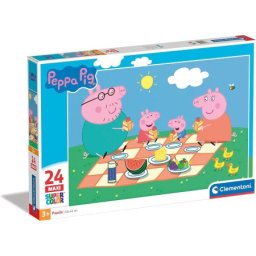 Clementoni puzzle 24 maxi peppa prase ( CL24028 )