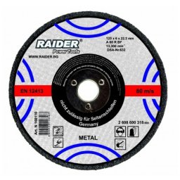 Ploca RD za secenje 125x1.0x22.2mm 1/10 160119