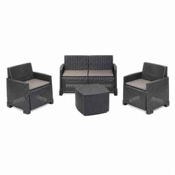 Baštenski set Como sa jastucima
