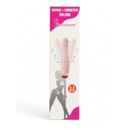 Dildo vibrator 22 cm, sa swing funkcijom