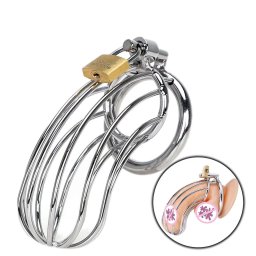 Metalni kavez za penis (chastity, podesiv)
